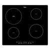 ACM822NE Built in Induction Hob with 4 Burners and Child Safety Lock in Black