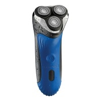 AQ7 Wet Tech Rotary Rechargeable Shaver with 60 Minute Usage Time in Blue