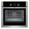 B14M42N5GB 595mm Electric Single Oven with 66L Capacity in Stainless Steel