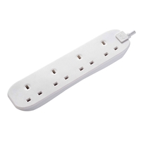 BFG5MP 4 Socket Mains Adapter with 5m Cord