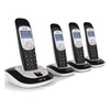 British Telecom 3550-Quad home phone with answering machine Quad pack