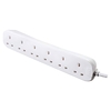 BSG110N 6 Socket 1 Metre Extension Lead