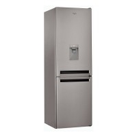 BSNF8451OXAQUA Fridge Freezer with 312L Capacity and A+ Energy Rating in Steel