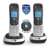 BT 2200,  Twin Pack,  Digital Cordless Telephone with Do Not Disturb,  Silver