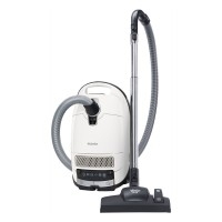 C3-ECO-SILENCE Cylinder Vacuum Cleaner with 550W and 4.5L Capacity in White