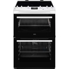 CCX6540ACW 116L Built-in Double Oven with 4 Ceramic Hobs - White