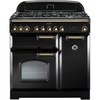 CDL90DFFBLB 90cm Dual Fuel Range Cooker - Black
