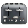 CT04 Argento Silva 4 Slice Toaster - Grey