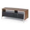 Curved Tangent 1300 TV Stand for 55 Inch Televisions in Walnut