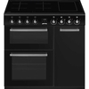 CX93IMBL 90cm Classica Aesthetic Electric Induction Range Cooker - Black