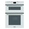 DD2 540 WH 116L Built-In Electric Double Oven