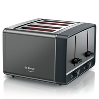 DesignLine TAT5P445GB 4 Slice Toaster - Graphite