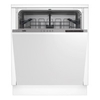 DIN15211 Full Size Fully Integrated 12 Place Setting Capacity Dishwasher in White