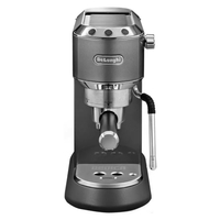EC885.GY Dedica Arte Manual Espresso Coffee Maker with Milk Frother
