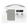 EVOKED4-GLACIER D4 Portable DAB/FM Radio with Bluetooth Glacier