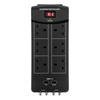 EXP600AVU 6 Socket Surge Protector with main on/off Switch in Black