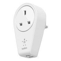 F8M102AF Rotating Dual USB Mains Charger in White