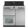FARMHOUSE90ESIL 90cm Electric Range Cooker with Grill in Silver