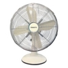 FERTDF120CP 30cm Retro Metal Desk Fan in Cream
