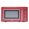 FMR2080S-RED Retro Microwave with 800W Power and 8 Functions in Red