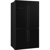FQ60NDE Total No Frost American Style Fridge Freezer - Black
