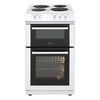FS50ETWHI 500mm Electric Single Oven with 86L Capacity in White