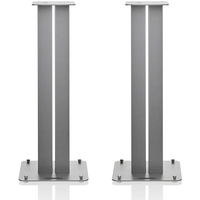 FS600 S3 Speaker Stands (Pair) - Silver