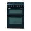 FSE60MFBLK Multifunction Double Oven with Ceramic Hob in Black