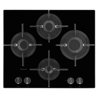 FTGHG641DHBK 600mm Built-In 4 Burner Gas Hob