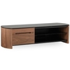FW1350CB-W AV Cabinet for up to 60" TVs in Real Walnut Veneer Finish