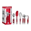 GADGETSET 5 Piece Kitchen Set with Peeler,  Ice-Cream Scoop,  Spatula,  Whisk,  & Can Opener in Empire R