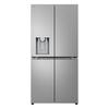 GML861PYPE 506L American Style Fridge Freezer - Silver