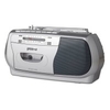 GVPS575SR Silver Retro Series Portable Cassette Player/Recorder with Radio