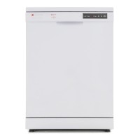 HDP1D039W Full Size Dishwasher with 13 Place Settings and Delay Timer in White