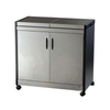 HL6232BS Hostess Trolley with 2 Heated Shelves & Top Compartment