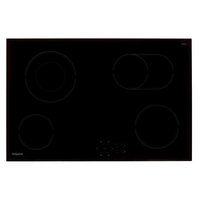 HR724BH 770mm Built-In 4 Zone Ceramic Hob