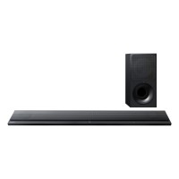 HTCT390 Ultra Slim Sound bar with Wireless Subwoofer in Black