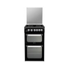 HUG52K 500mm LPG Convertible Gas Double Oven With Catalytic Liners in Black