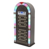 I60017 Multi-Function Bluetooth Jukebox with CD Player and LED Display in Brown