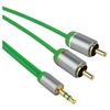 IBJR012 1.2m 3.5mm Jack to 2x RCA Plug