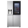 InstaView ThinQ GSXV91MBAE American Smart Fridge Freezer - Stainless Steel