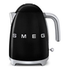 KLF03BLUK Retro Jug Kettle with 1.7L Capacity and 3000W Power in Black