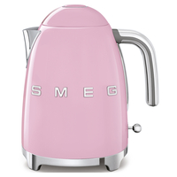 KLF03PKUK Retro Jug Kettle with 1.7L Capacity and 3000W Power in Pink