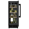 KU20WVHF0G 21-Bottle Wine Cooler with Glass Door - Black