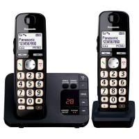 KX-TGE722EB Digital Cordless Phone - Double Handset