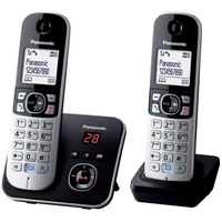 KXTG6822EB Cordless Telephone with Answer Machine