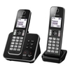 KXTGD322EB Digital Cordless Phone with Answer Machine Twin Dect