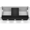 LJ97BAM60B 90cm Built-in Cooker Hood - Black