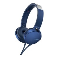 MDRXB550APL Extra Bass On-Ear Headphones with Adjustable Headband and In-Line Remote