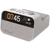 Moment Charge Alarm Clock Radio with Wireless Charging - White